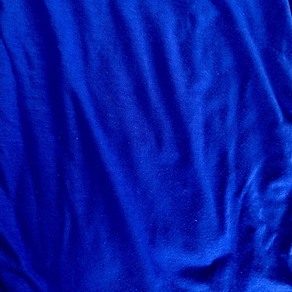 Cobalt Blue Maternity Top - Picture 3 of 4